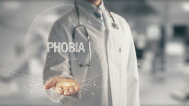 istock Doctor holding in hand Phobia 837112084