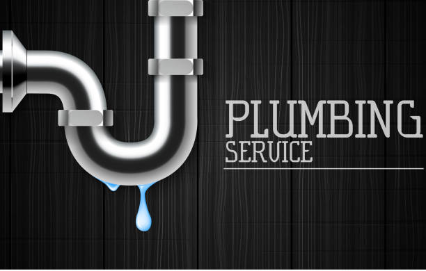 Plumbing service Vector illustration of Plumbing service plumber pipe stock illustrations