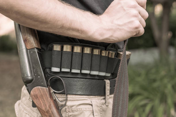 istock hunting rifle and cartridges 837143226