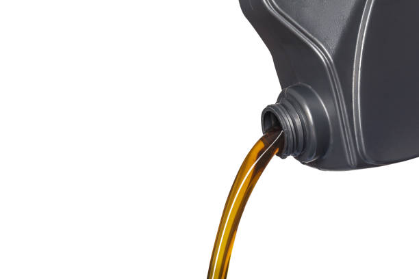istock Motor oil pouring 837156768
