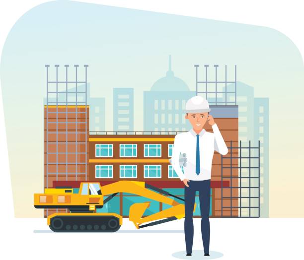 Construction Project Manager Animation 50+ Construction Project Managers Stock Illustrations, Royalty-Free ...