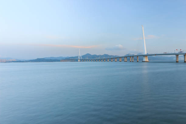 istock Shenzhen Bay sea crossing bridge 837226358