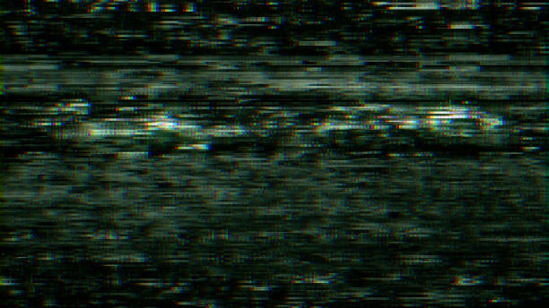 istock TV VHS noise and damage 837260504
