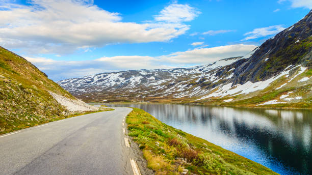 istock Road landscape in norwegian mountains 837277172