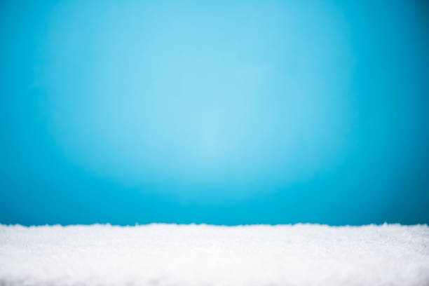 istock Snow and vibrand empty space, Christmas or festive template 837301870