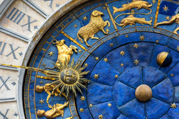 istock Ancient clock in the St. Mark's Square in Venice 837316712
