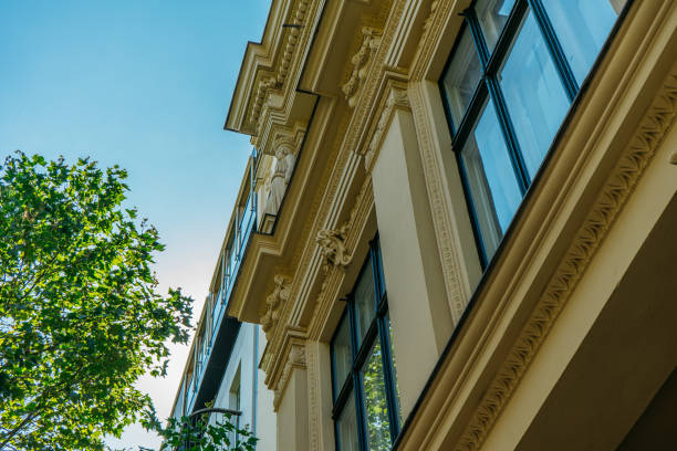 istock detailed view of building with expensive facade 837336246