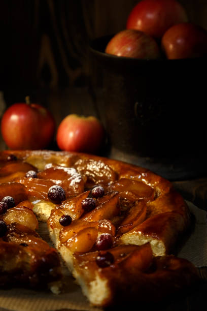 Tarte Tatin stock photo