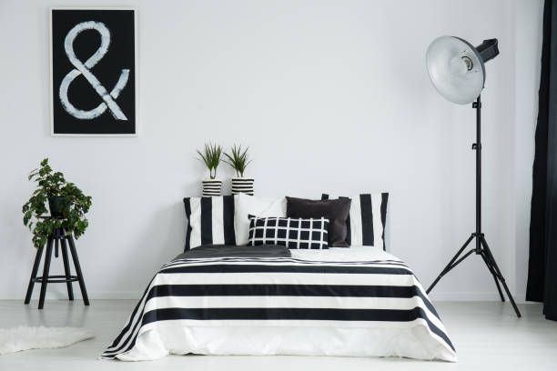 istock Black picture with white sign 837344740