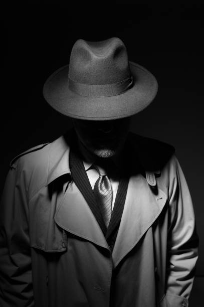 istock Noir movie character 837346478
