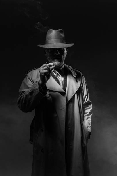 istock Man smoking in the dark 837346566