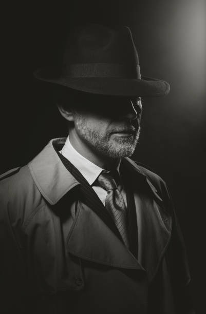 istock Noir movie character 837349420