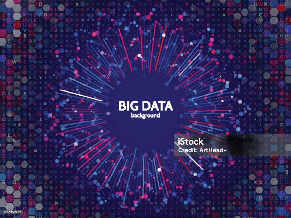 Complex Data Graphics Complex Data Graphic Visualization Futuristic Business Analytics Big ...