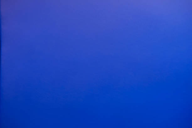 istock Grungy blue concrete wall background, Blue concrete wall 837370174