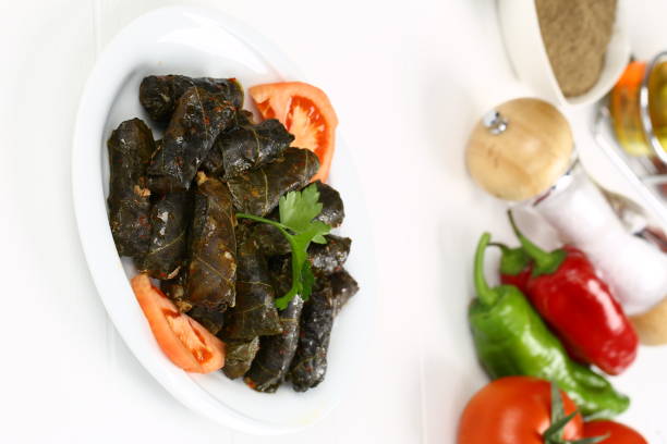 istock Stuffed Grape Leaves - Yaprak Sarmasi 837377870