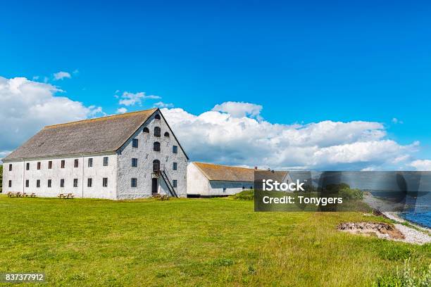 Smygehuk Swedish Coastline Stock Photo - Download Image Now - Beach, Blue, Grass