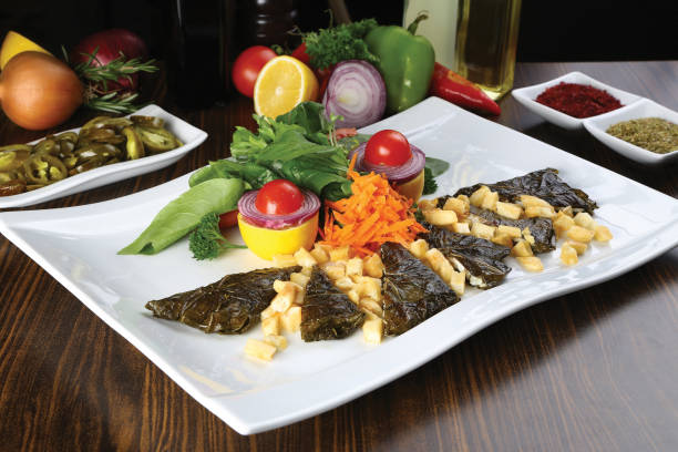 istock Stuffed Grape Leaves - Yaprak Sarmasi 837377956