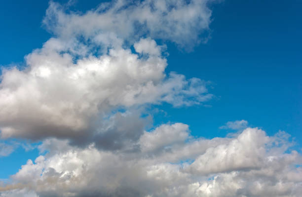 istock Voluminous clouds on a blue summer sky 837416900