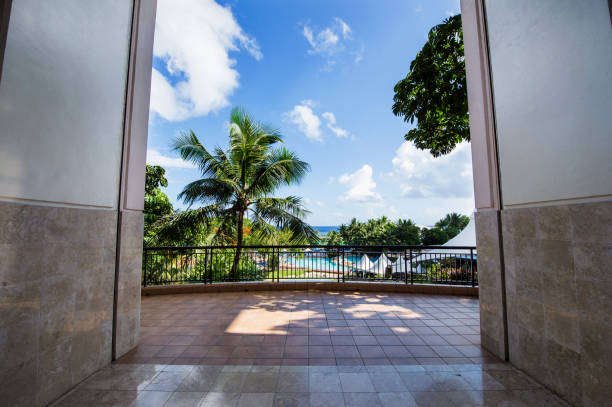 istock View from the hotel's veranda 837418030