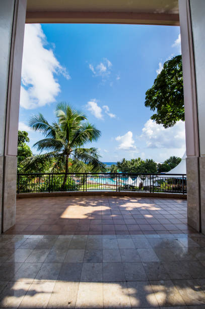 istock View from the hotel's veranda 837418084
