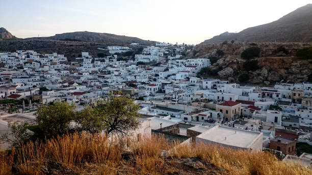 istock Lindos and the Acropolis Rhodes island 837423378