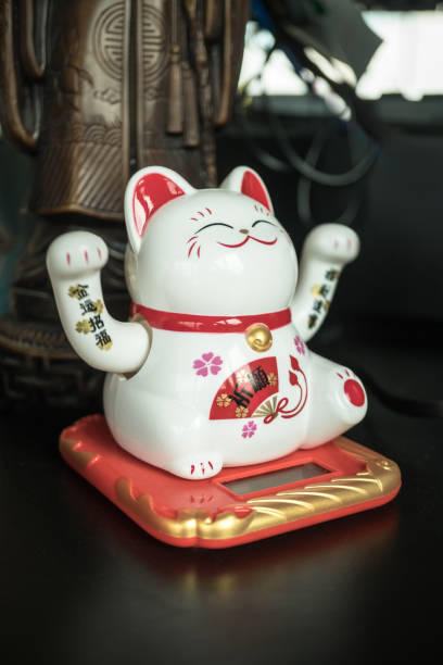 istock Maneki Neko Japanese lucky cat figure 837423596