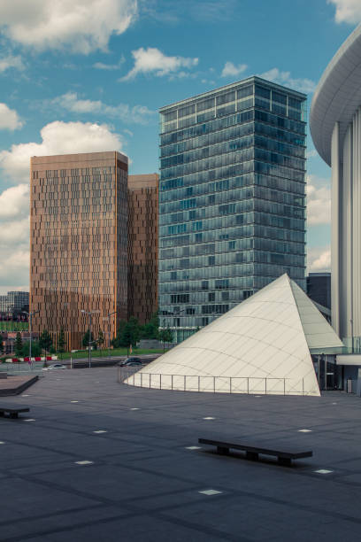 istock Kirchberg district in Luxembourg 837439100