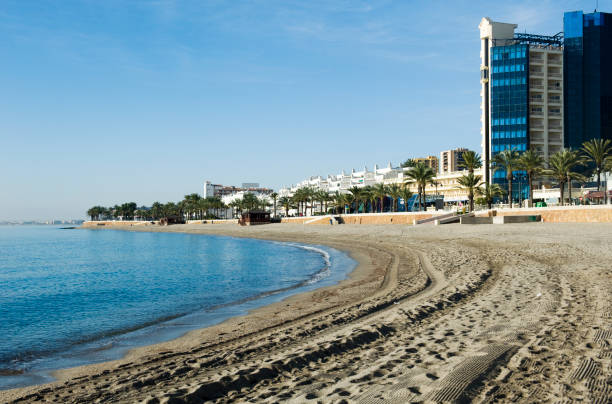 istock Small city at sea coast 837460302