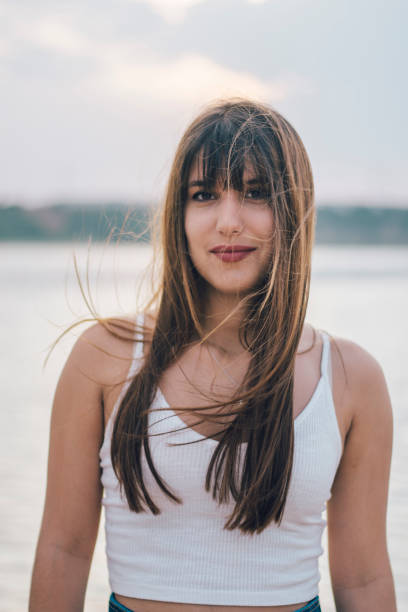 istock Young woman portrait 837467646