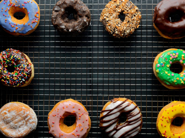 istock DIFFERENT KIND OF DELICIOUS DONUTS 837468684