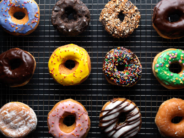 istock DIFFERENT KIND OF DELICIOUS DONUTS 837468910