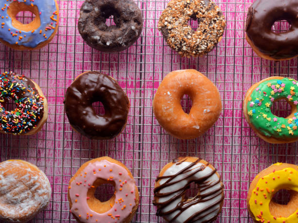 istock DIFFERENT KIND OF DELICIOUS DONUTS 837468912