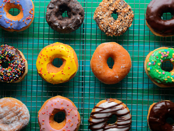istock DIFFERENT KIND OF DELICIOUS DONUTS 837469094
