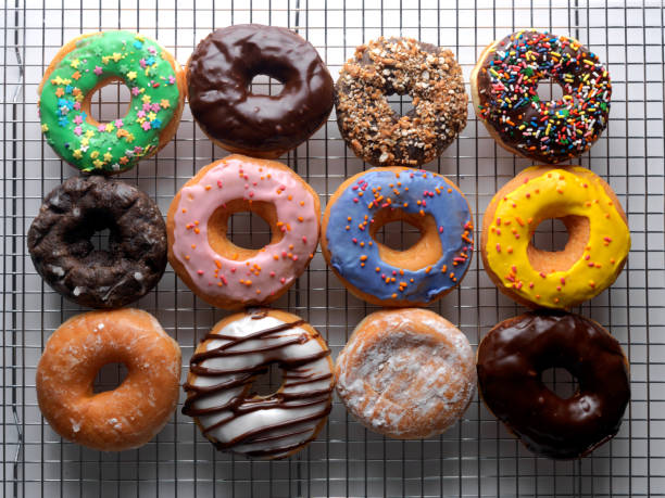 istock DIFFERENT KIND OF DELICIOUS DONUTS 837470060
