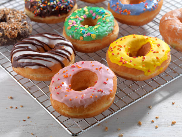 istock DIFFERENT KIND OF DELICIOUS DONUTS 837475452