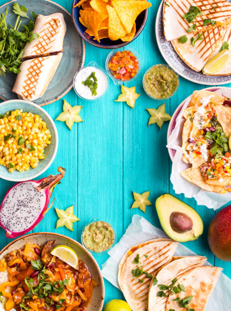istock Mexican food background 837489662