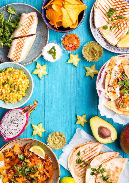 istock Mexican food background 837489674