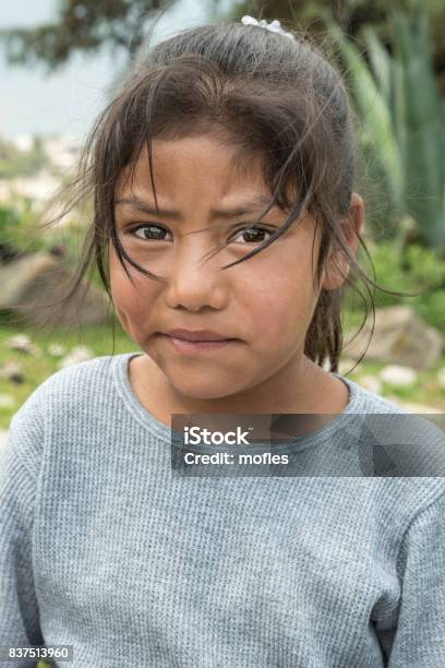 Latin Expressive Little Girl Stock Photo - Download Image Now - Child, Mexican Ethnicity, Mexico