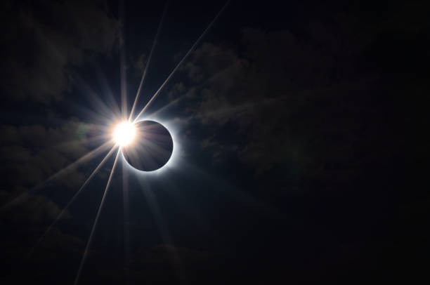 istock Total solar eclipse, photograph of the phenomenon 837545428