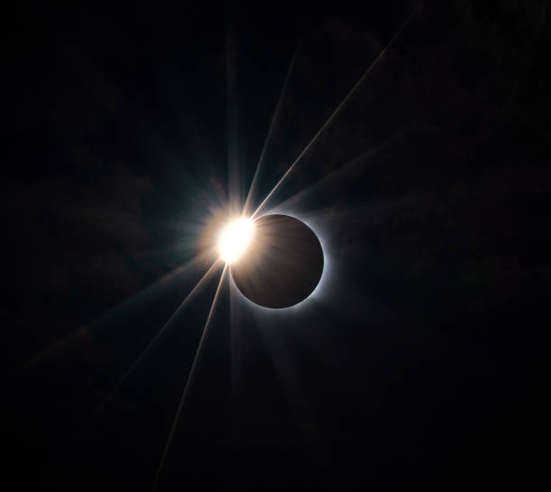 istock Total solar eclipse, photograph of the phenomenon 837545454