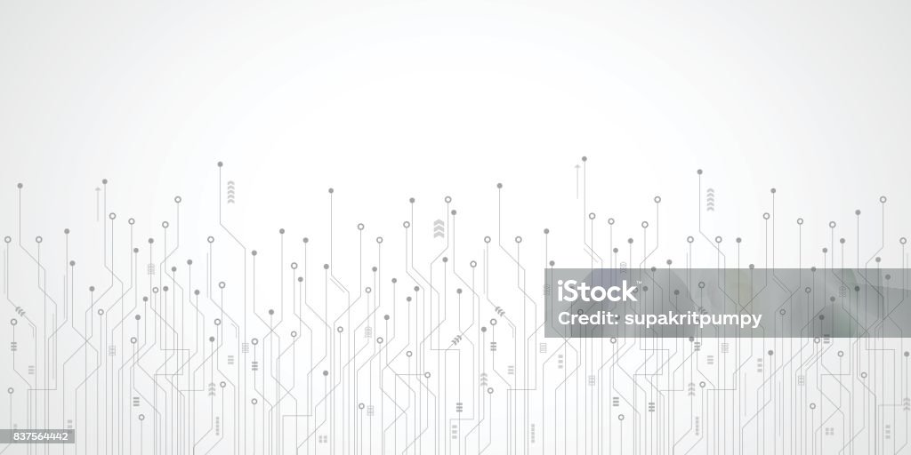 Abstract Technology Background Connection stock vector