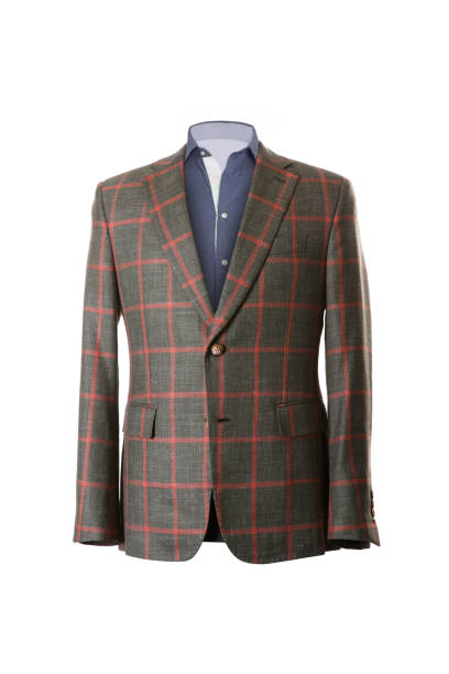 istock Male clothing jacket on stand or dummy or mannequin 837599954