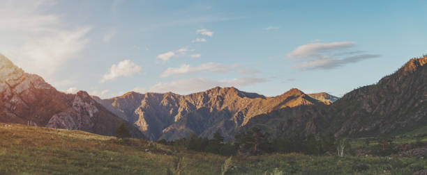 istock Sunset landscape in Altay mountains 837605376