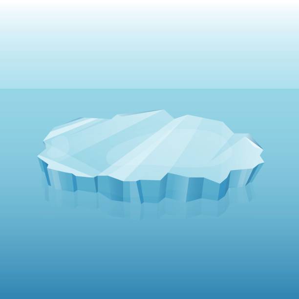 illustrazioni stock, clip art, cartoni animati e icone di tendenza di iceberg con trasparenza negli oceani - icicle ice backgrounds melting