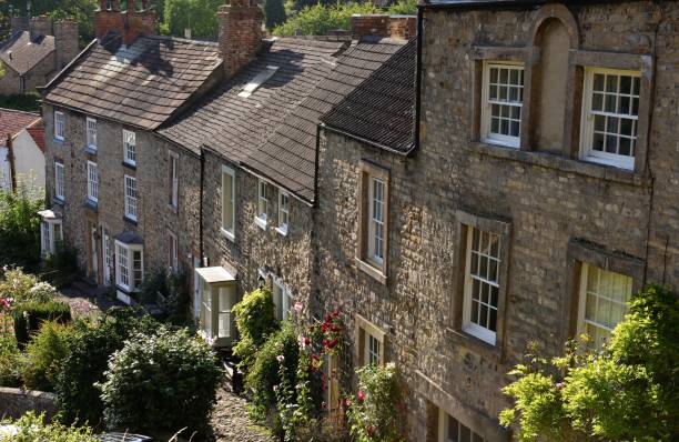 Georgian houses in Richmond Yorkshire