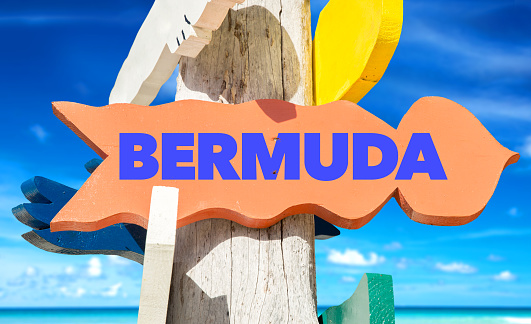 Bermuda directional sign