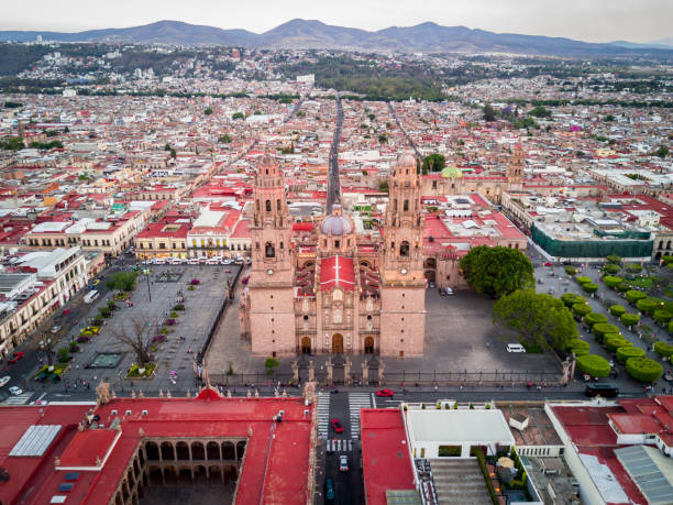 istock Morelia Cathedral Aerial 837761230