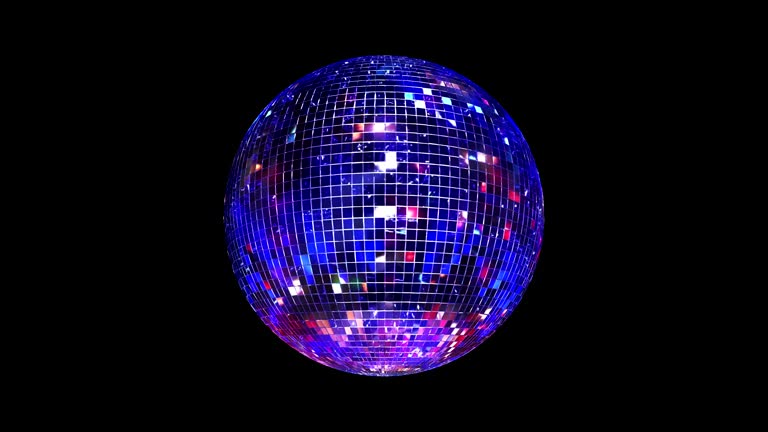 Disco Mirror Ball Loop . 4k