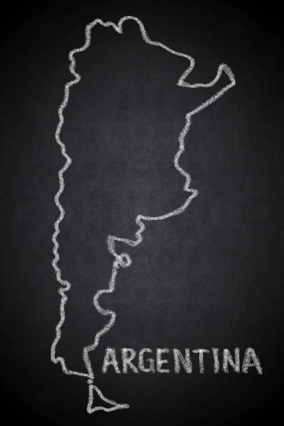 istock Map of Argentina , Americas 837780404