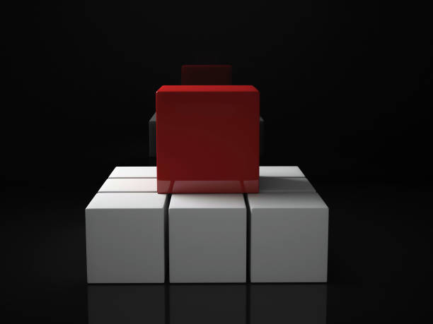 istock Pedestal for display,Platform for design,Blank product stand.3D rendering. 837854238